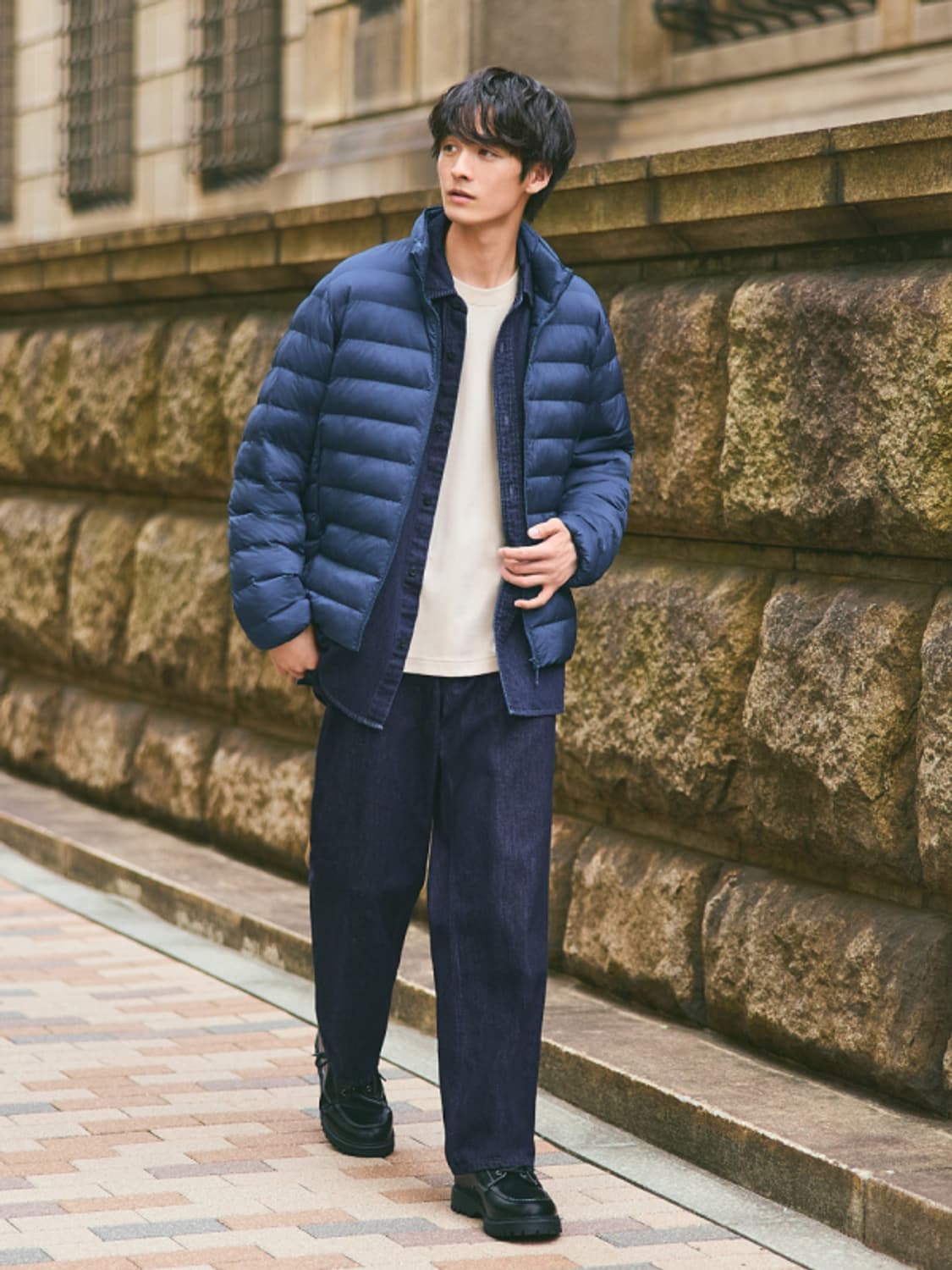 유니클로 와이드 스트레이트 진 31 상품이미지3