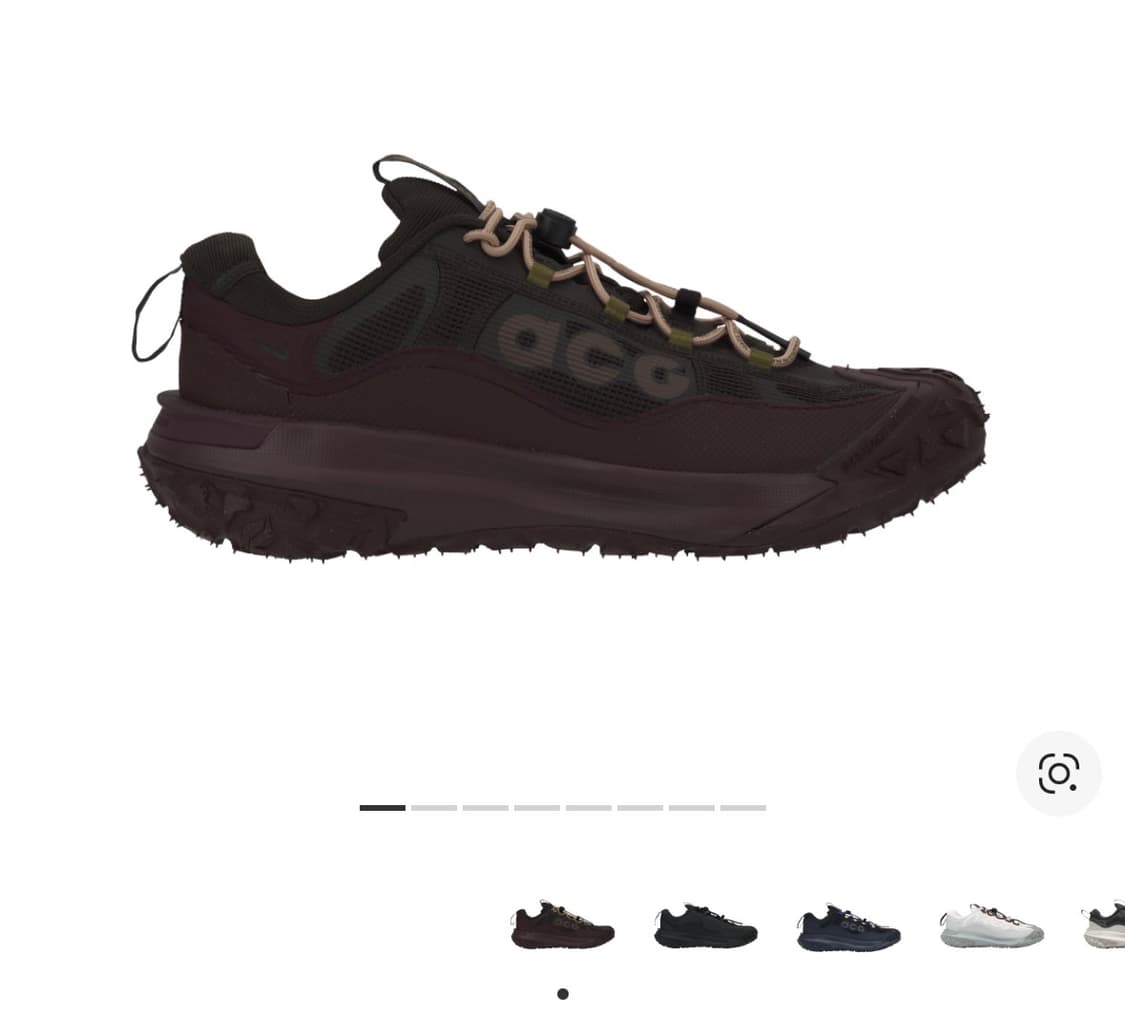 나이키 ACG 마운틴 플라이 2 로우 고어텍스 버건디 크러쉬앤벨벳브라운 상품이미지1