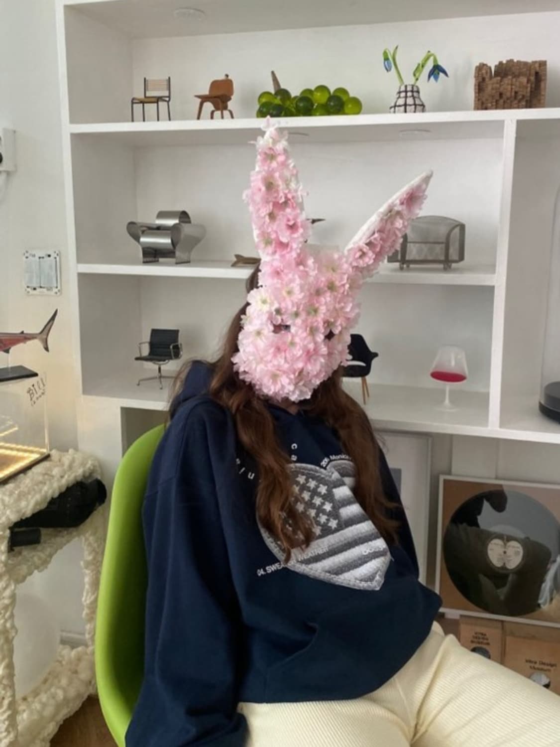 베니조프로덕트 ITEM N 후드티 네이비 1사이즈 상품이미지1