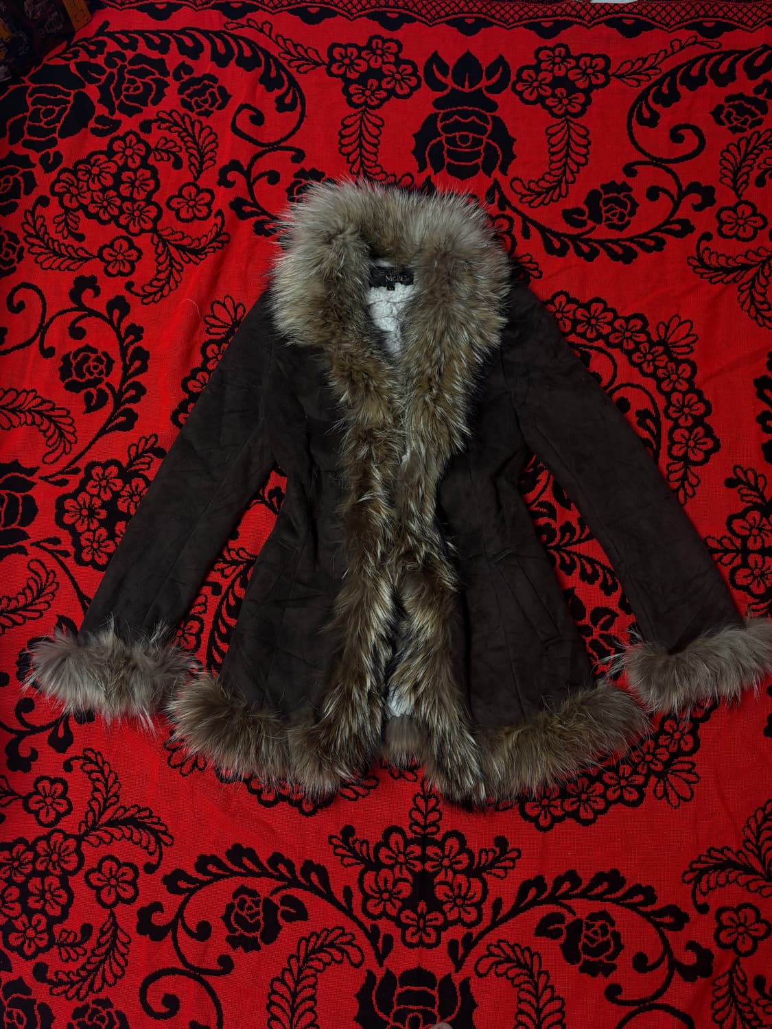 Vintage V-kei & Rock Punk Fur jacket 상품이미지1