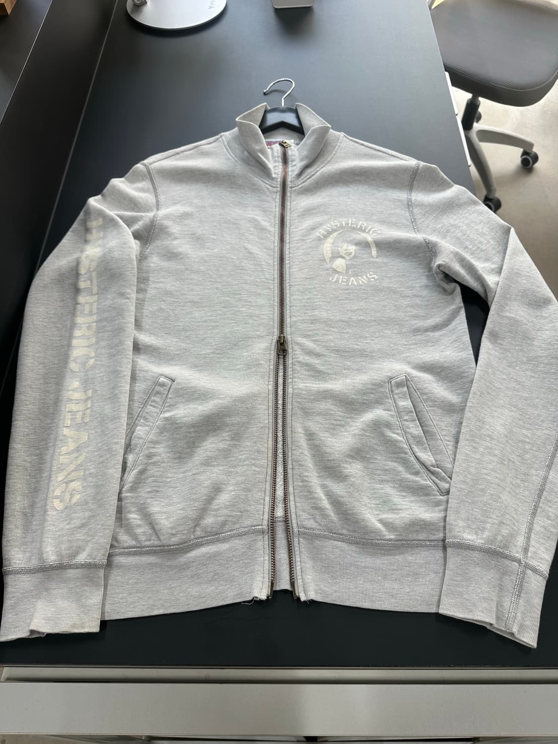 히스테릭글래머 히스걸 하이넥 투웨이 코튼집업 상품이미지6