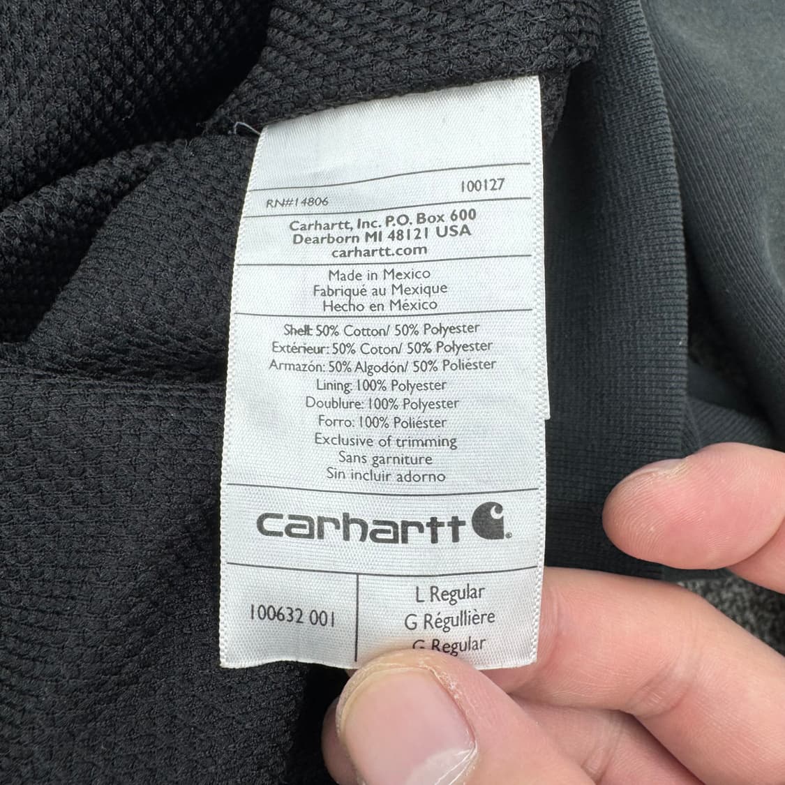 칼하트 후드집업 상품이미지4