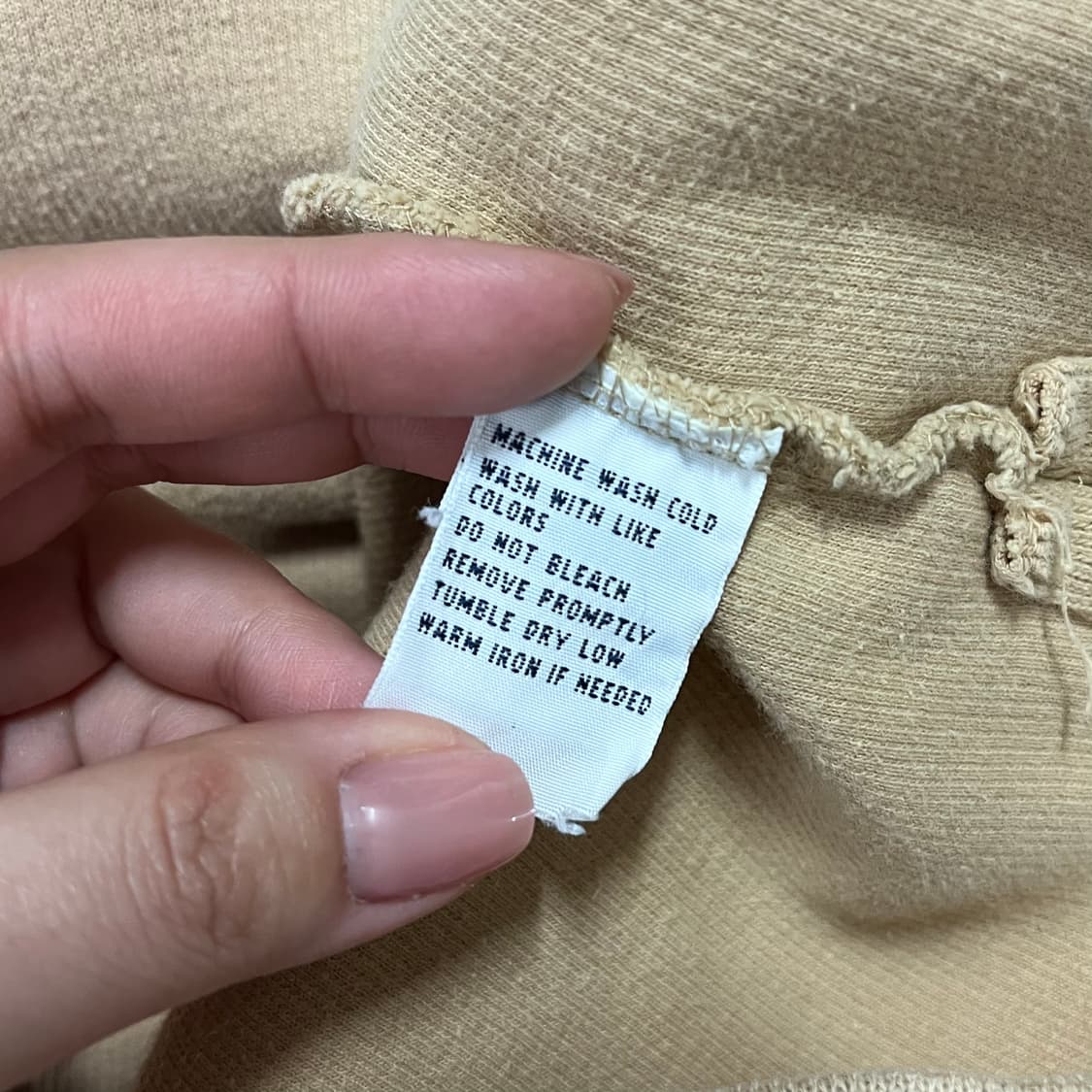 [정품] 폴로 베이지 / 그린포니 반집업 니트 [ M ] 상품이미지4