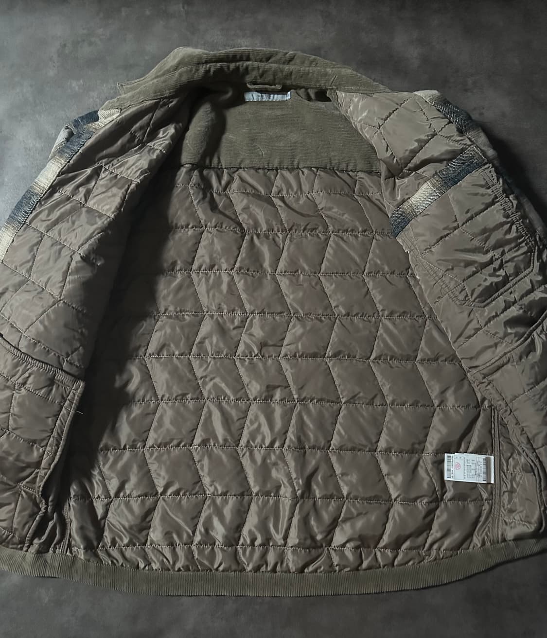 Series 체크 퀼팅 아우터 셔츠 105 상품이미지4