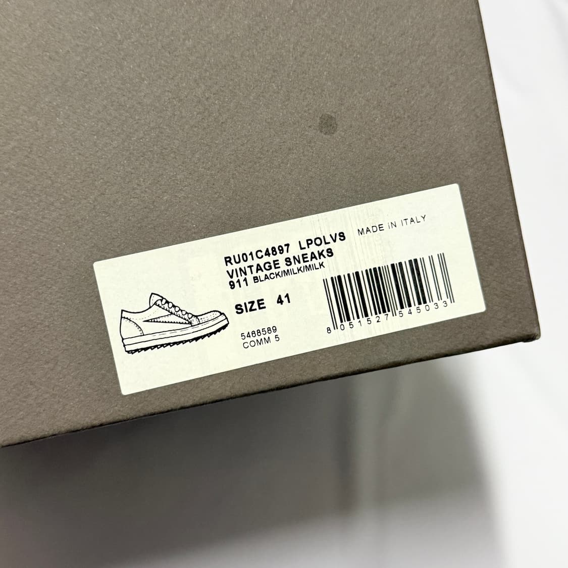 릭오웬스 빈티지 스니커즈 상품이미지5