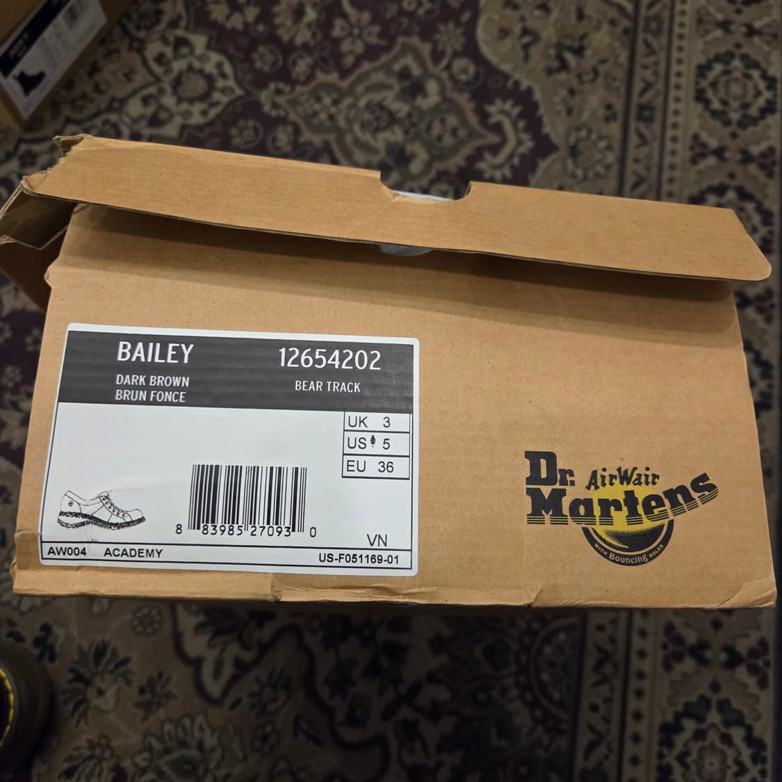 닥터마틴 bailey 배일리 uk3 220-225 새상품 상품이미지8