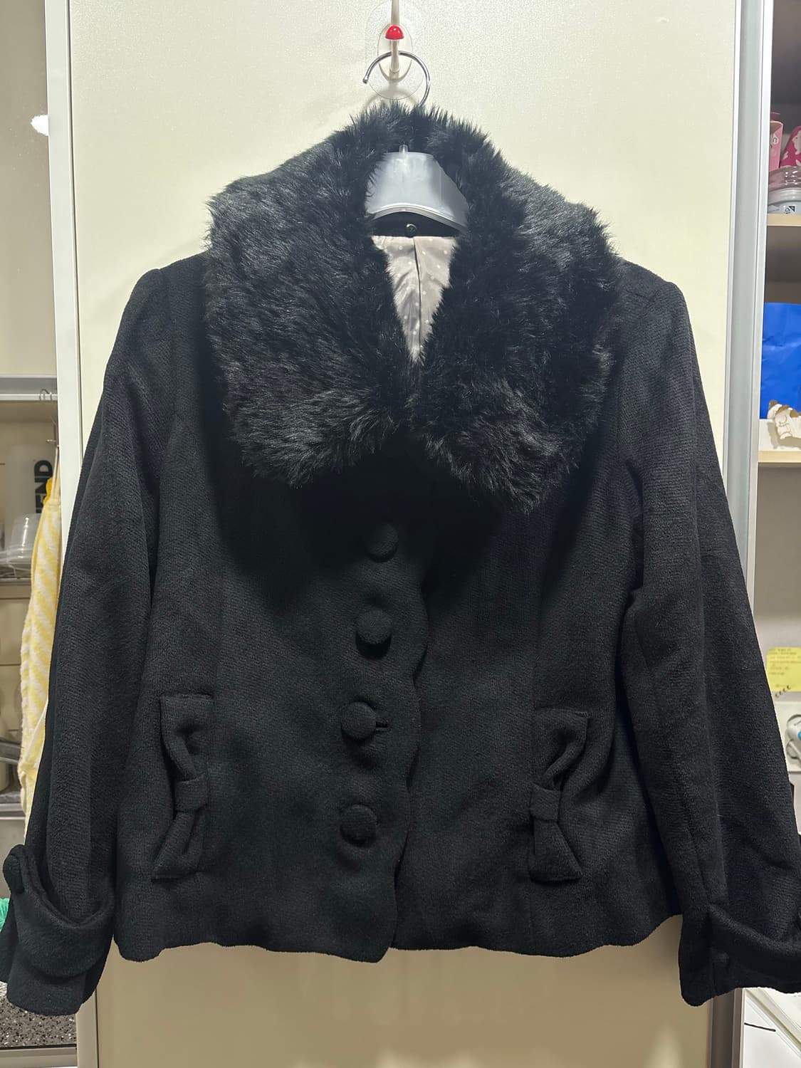 11일 내 구매 시 택포) 코이세이오st 리본 울 자켓 상품이미지3