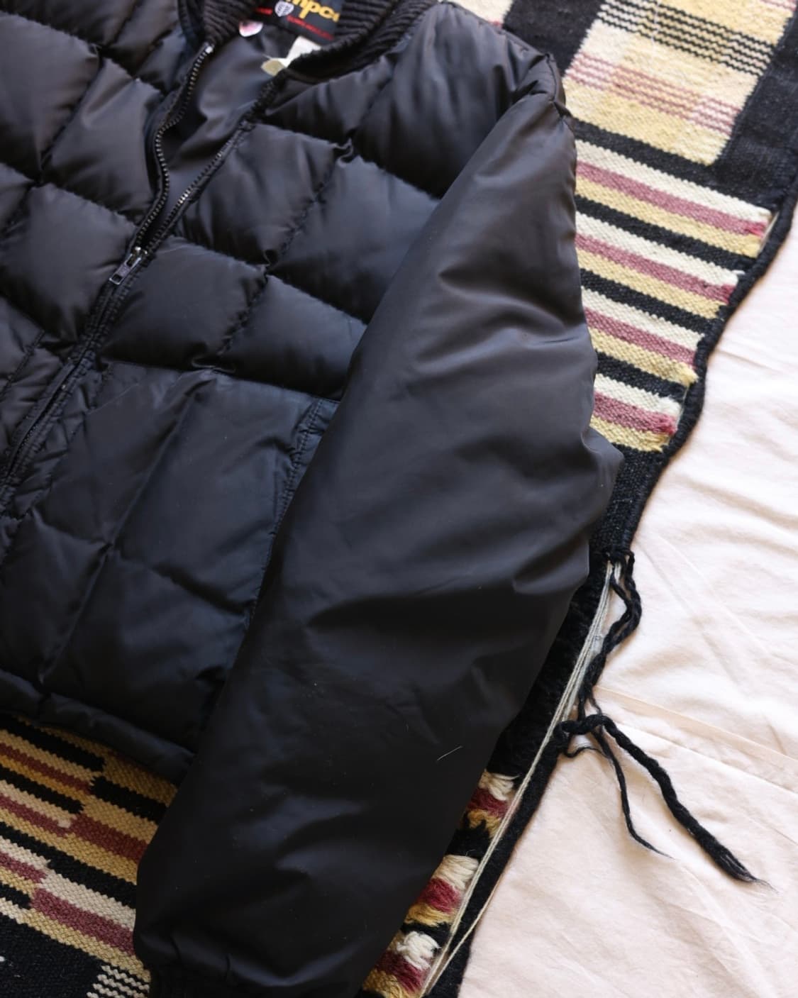 Tempco 템포 80s 퀼티드 구스다운 봄버 자켓 상품이미지5