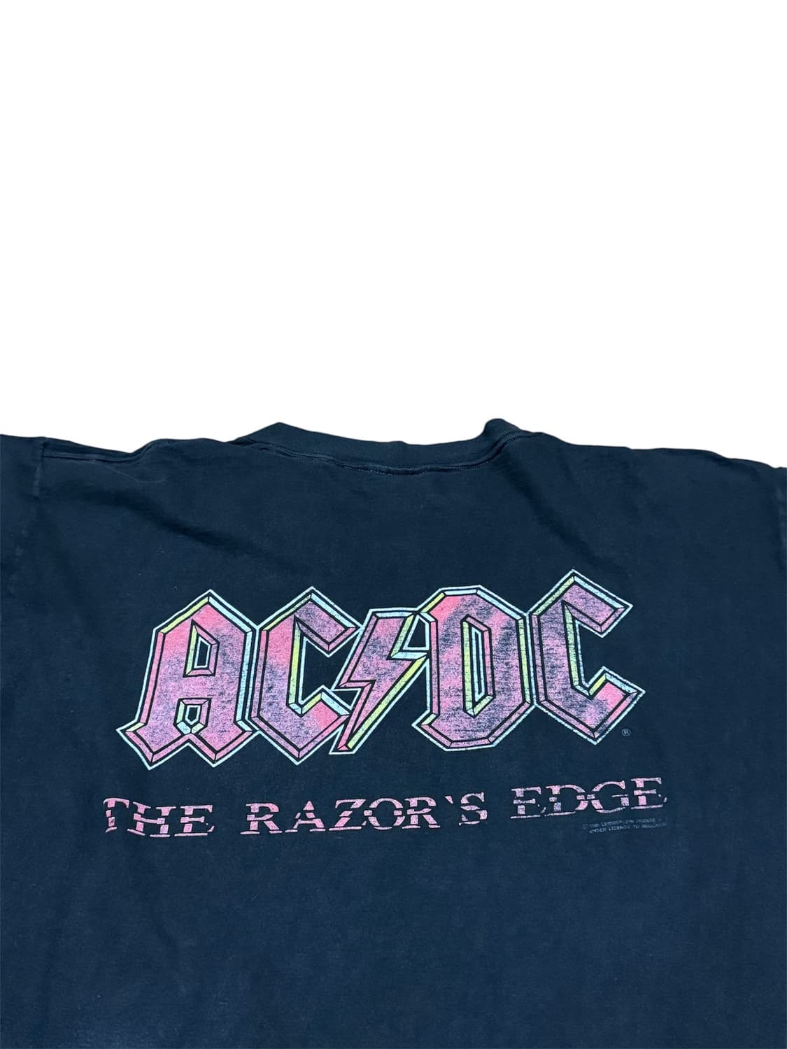 90s AC/DC 더 레이저스 엣지 빈티지 티 상품이미지5