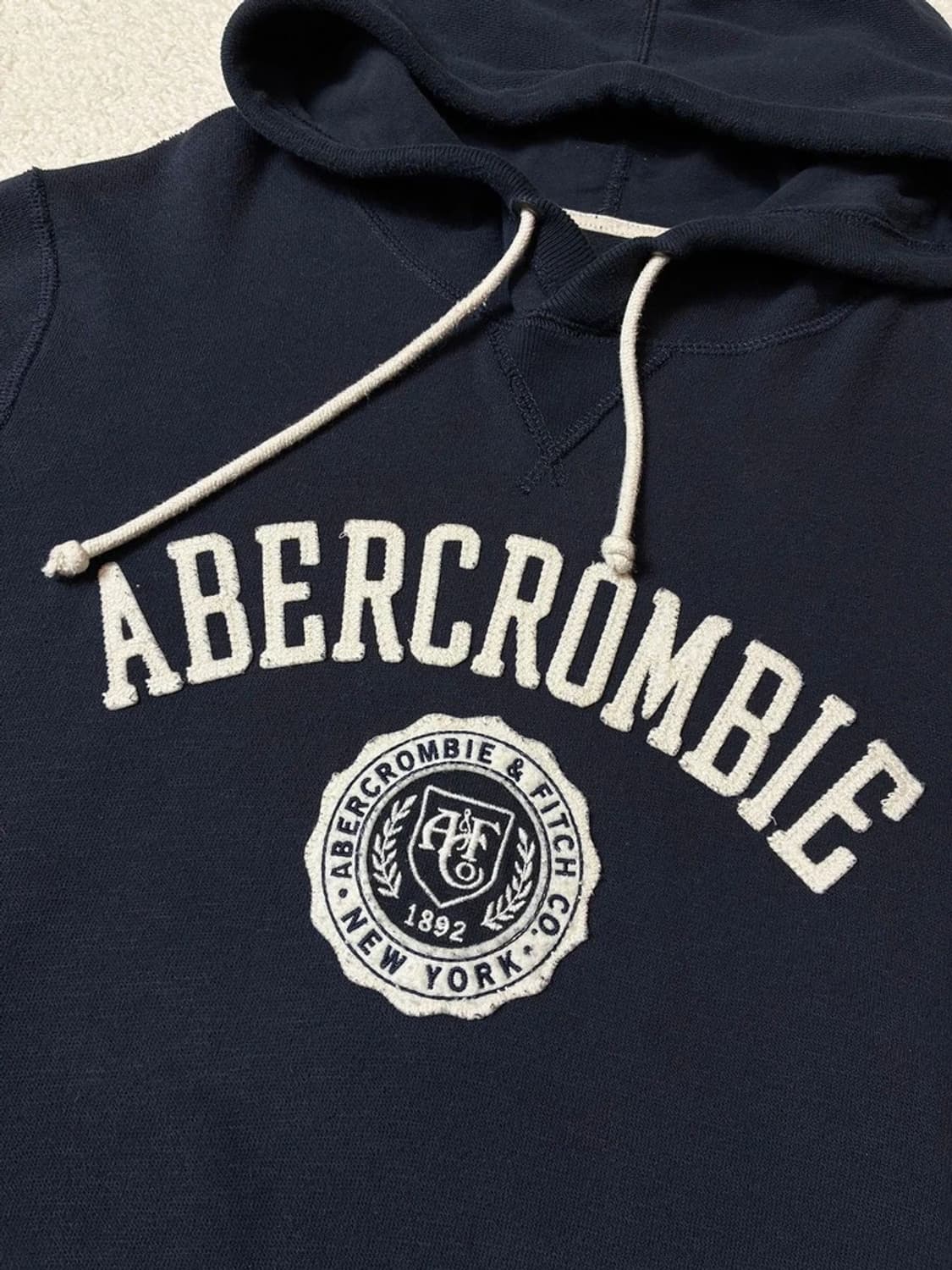 아베크롬비 00's Y2K 자수 로고 후드 티셔츠 PN7060 상품이미지3