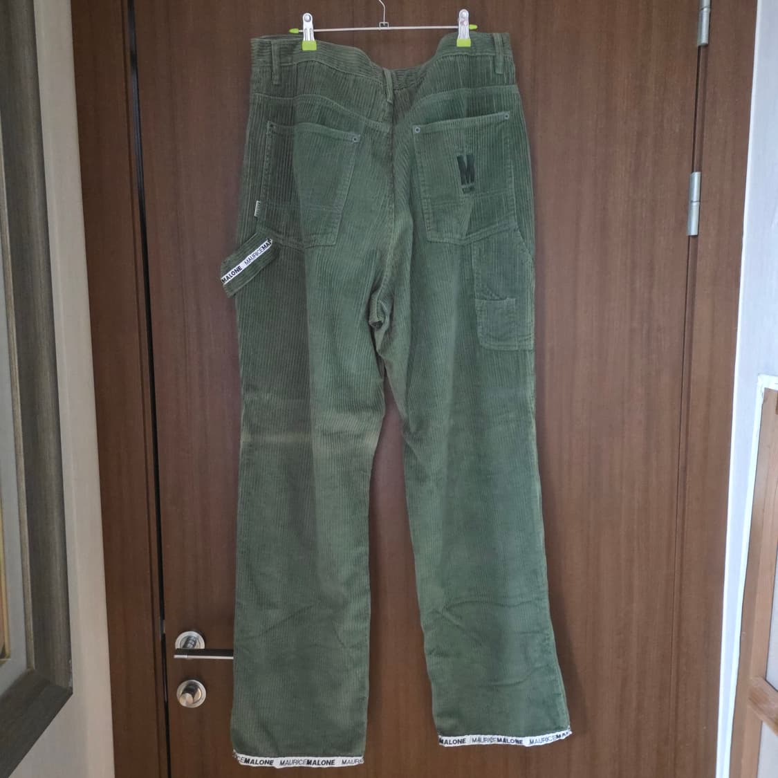 [XXL] 모리스 말론 코듀로이 카펜터 팬츠 카키 (마크 칼만 착용) 상품이미지7