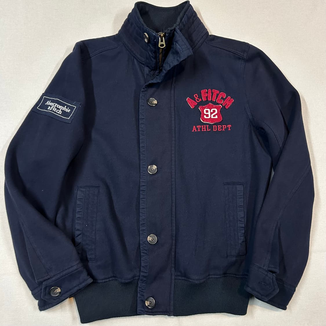 L) 아베크롬비 코튼 집업 자켓 상품이미지2