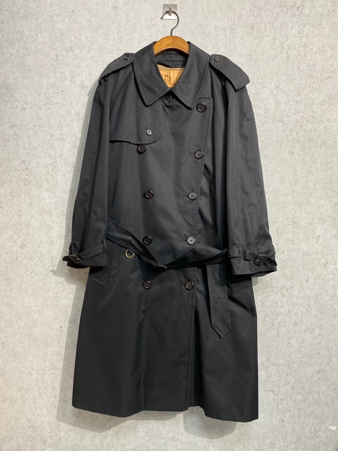 [105] 90s Burberrys 버버리 블랙 트렌치 코트 상품이미지2