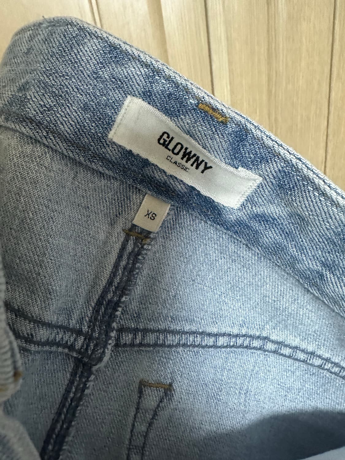 글로니 더 벨라 데님 스커트 상품이미지8