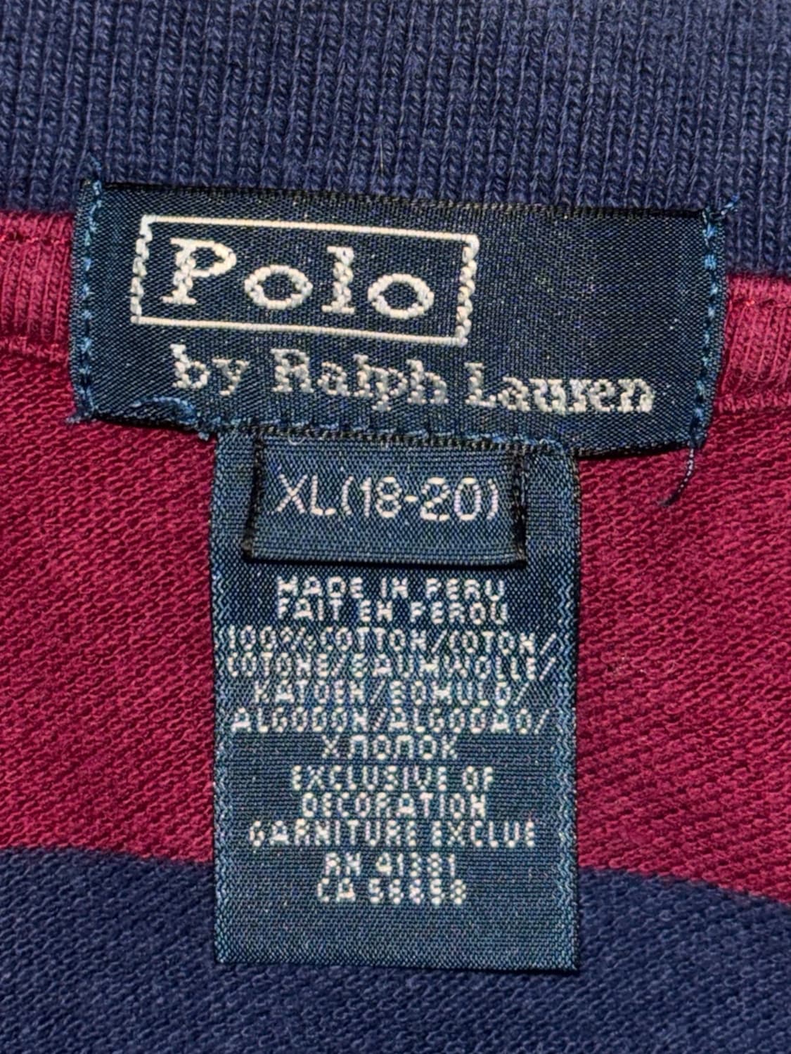 폴로 랄프로렌 빅포니 카라티 럭비티 상품이미지5