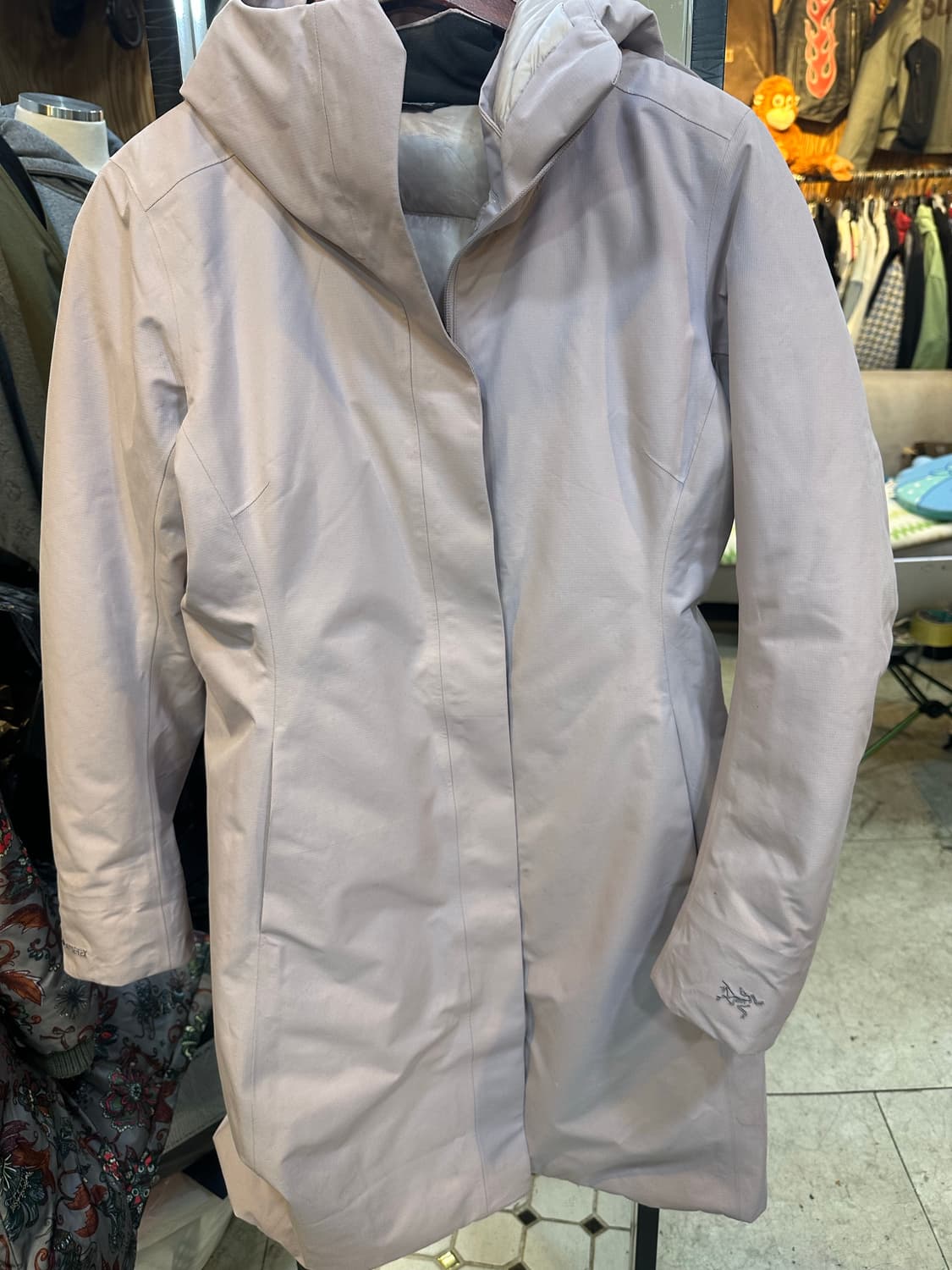 아크테릭스 여성 자켓 연핑크 상품이미지1