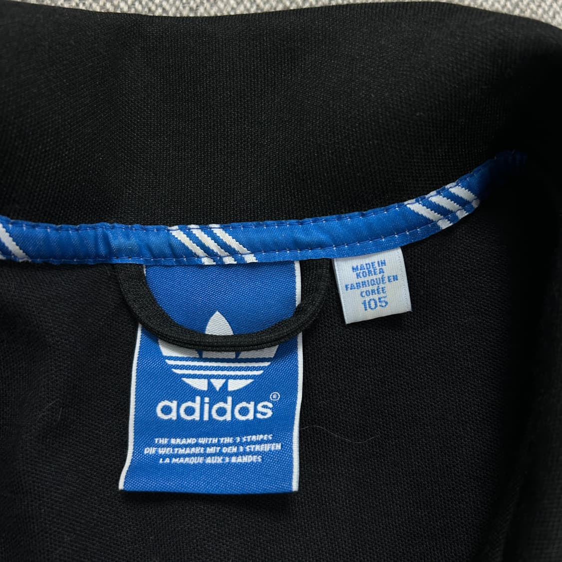 아디다스 블랙 유로파 져지(105) 상품이미지2