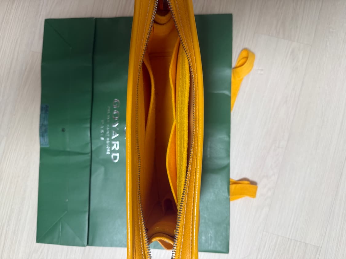 고야드 스페셜 엘로우 쥬방스 클러치 상품이미지3