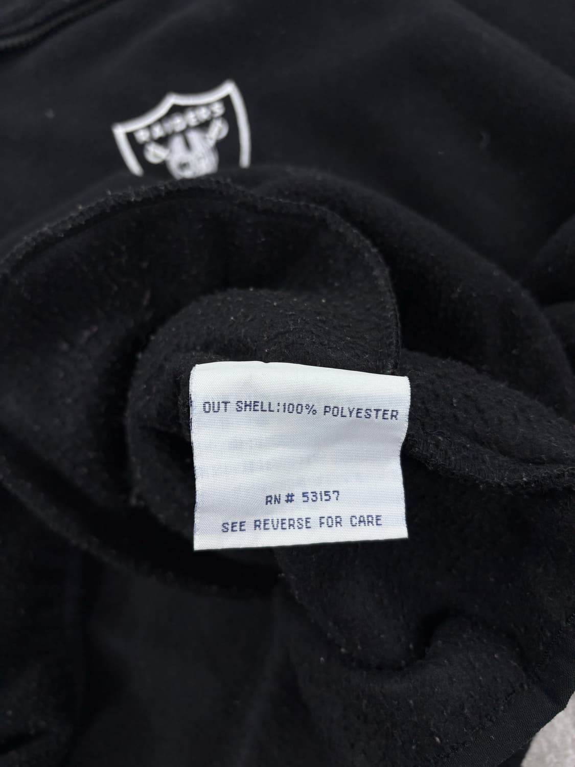 Majestic LA Raiders Fleece Anorak    상품이미지4