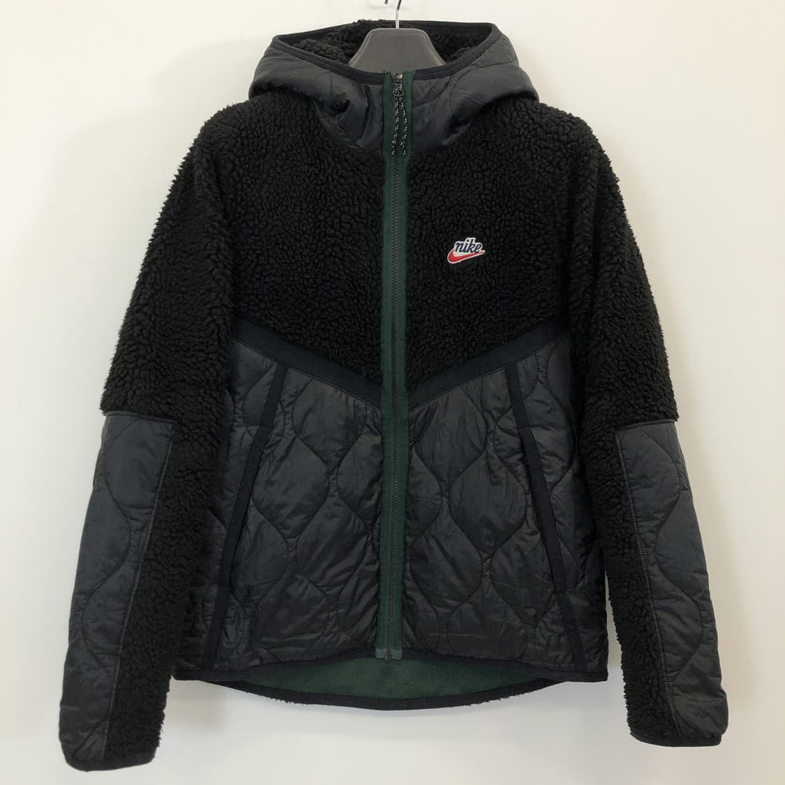 나이키 헤리티지 보아 퀄팅 후드자켓 M 상품이미지1