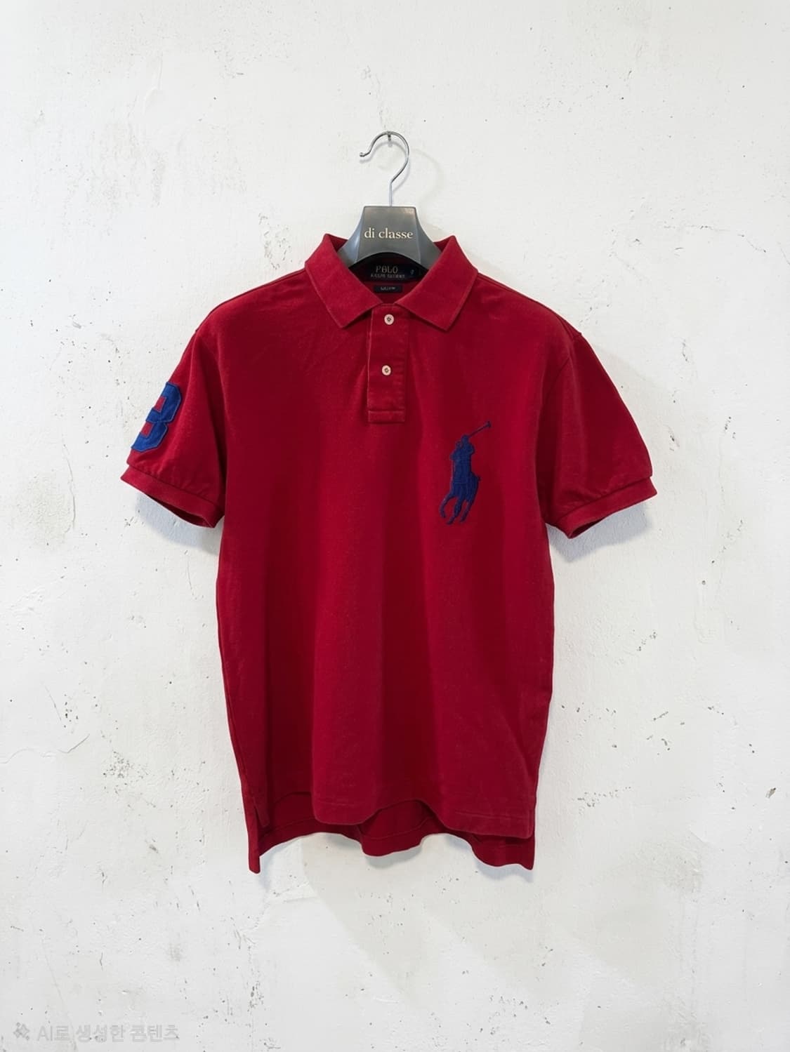 폴로 랄프로렌 빅포니 반팔 카라티 M 상품이미지1