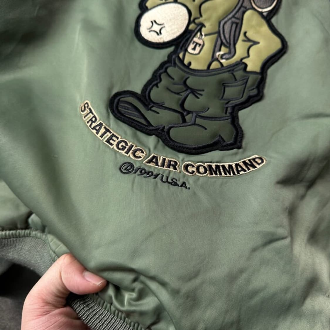 데드컴퍼니 ma-1 l~xl 상품이미지3