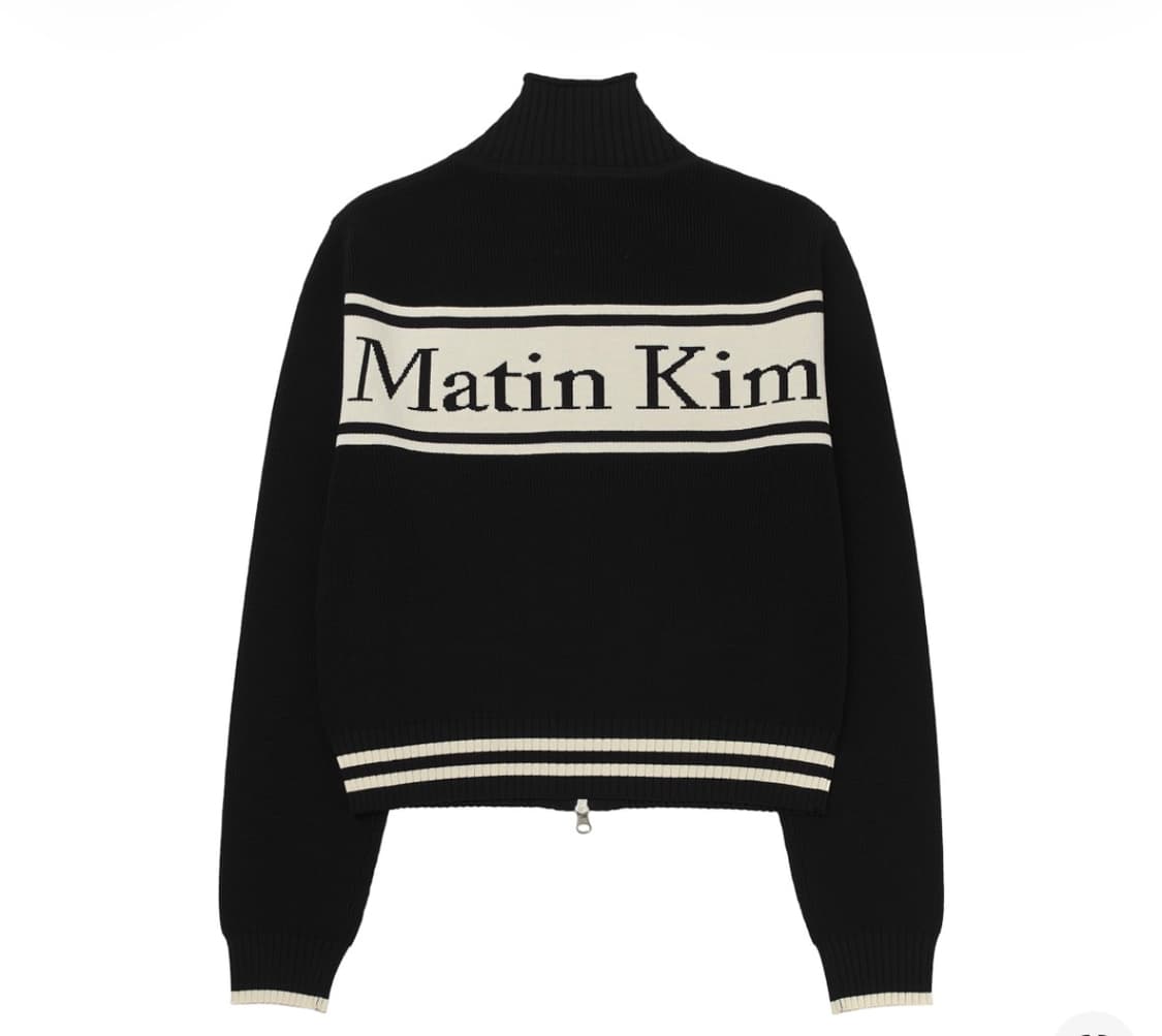 마뗑킴 니트 집업 상품이미지1