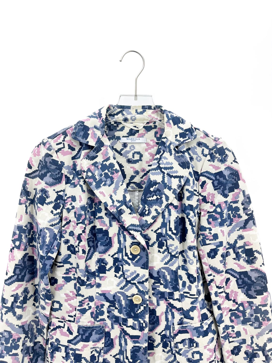 막스마라 마렐라 픽셀 플라워 코튼 자켓 상품이미지3