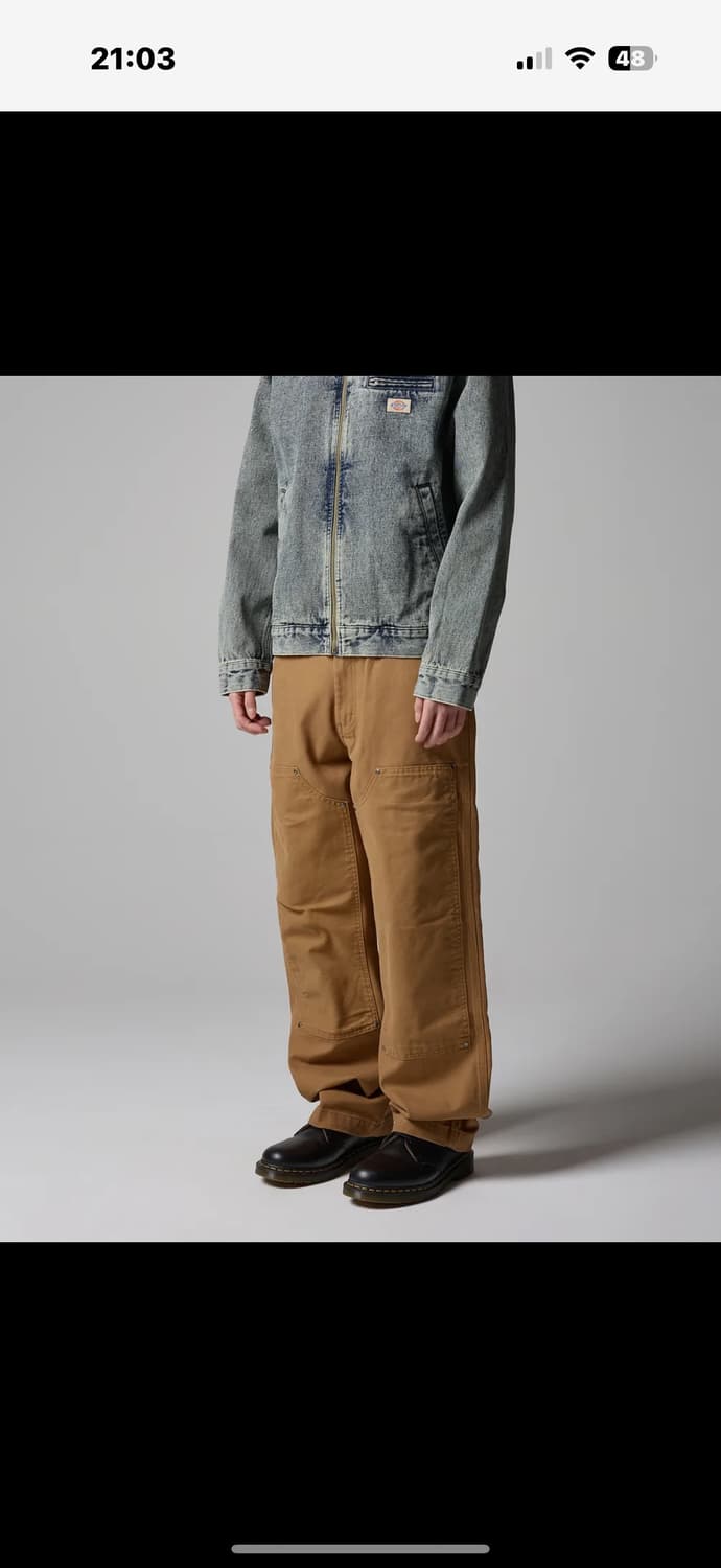 디키즈 더블니 워크팬츠 상품이미지2