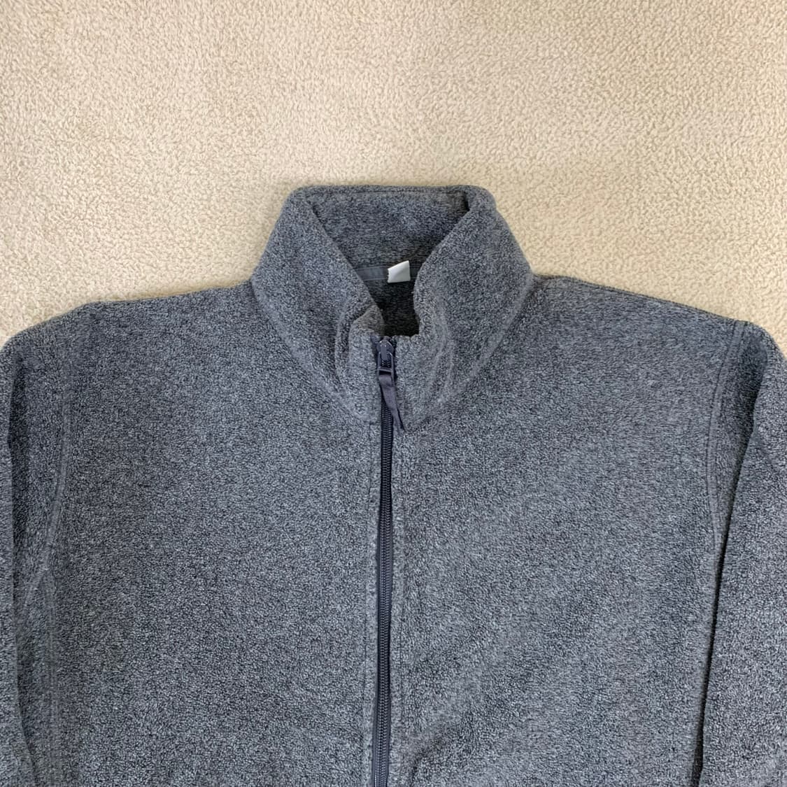 유니클로 후리스(L/그레이) 플리스 자켓 상품이미지2