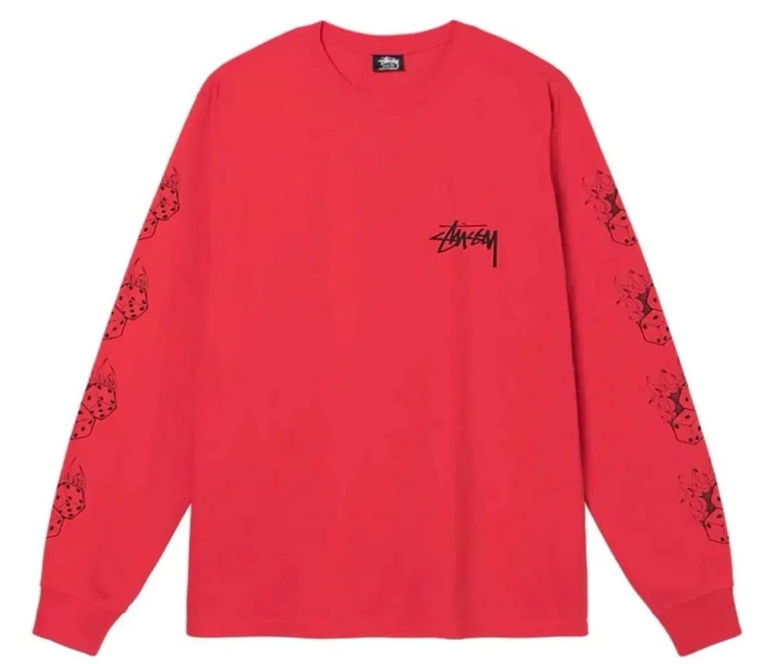 스투시 다이스 프린팅 롱슬리브 상품이미지2