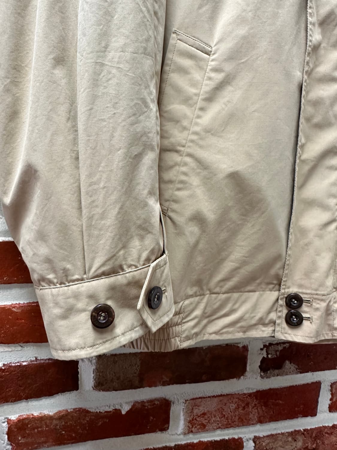 (M)버버리 크레스트 자수로고 헤링턴 자켓 상품이미지5