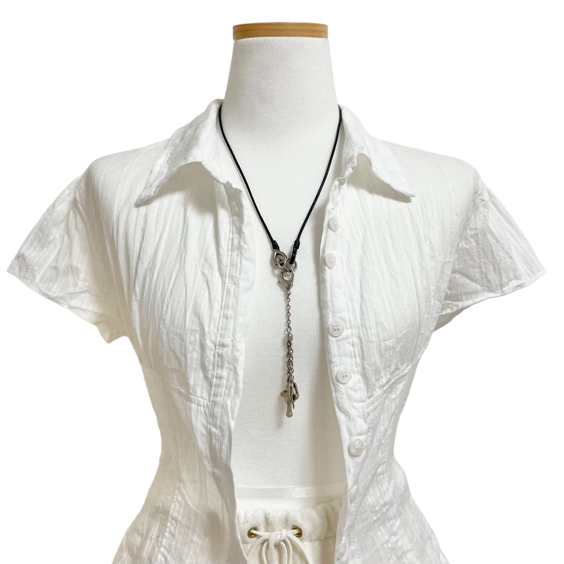 Dolce & Gabbana 돌체앤가바나 쓰리피스 상아 팬던트 목걸이 상품이미지6