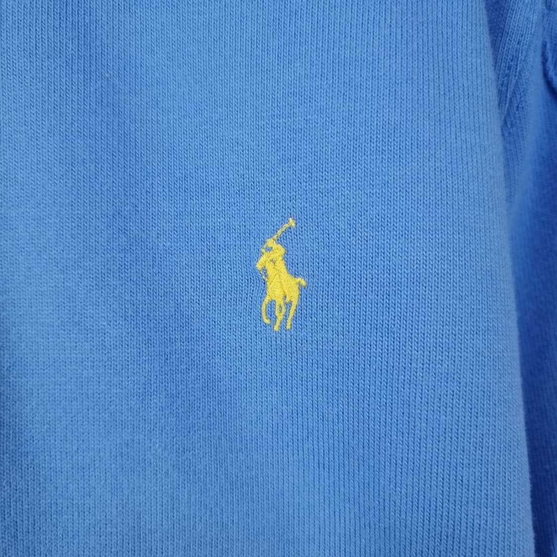 [폴로 랄프로렌] 포니 자수 긴팔 카라티 럭비 셔츠 스카이 M20106 상품이미지7