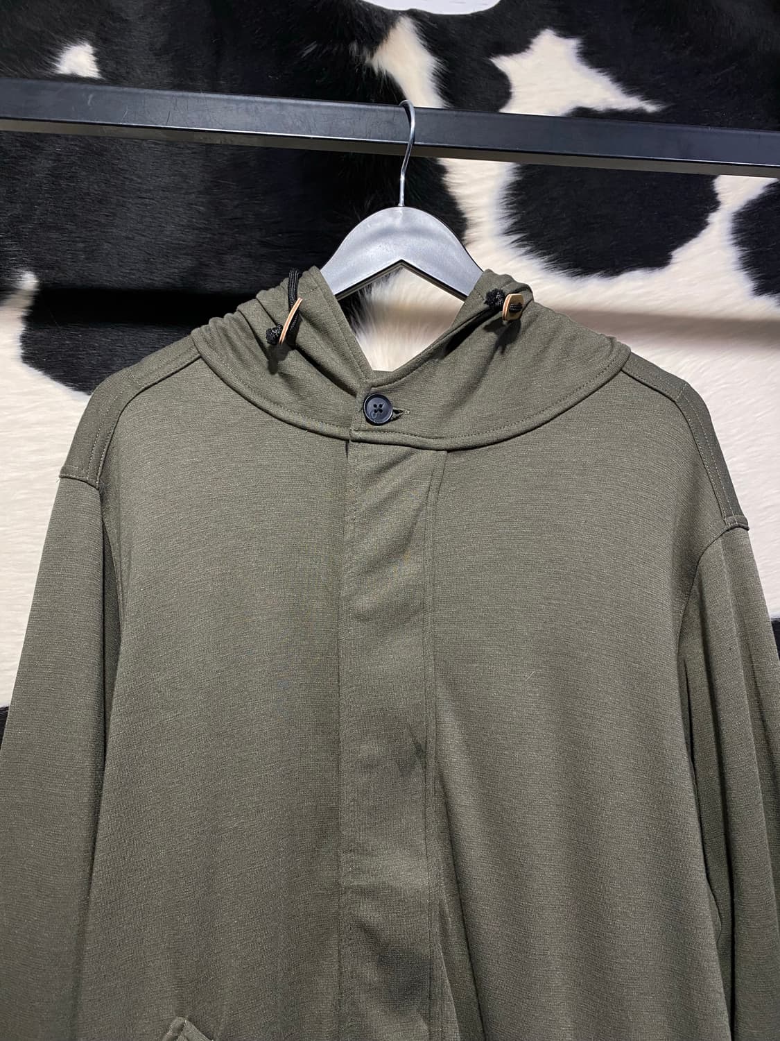 Sunny picnic 모리 st 카키 롱 후드자켓 상품이미지4