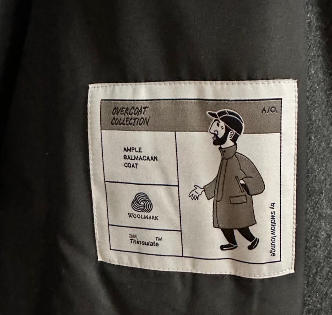 (100-105)어나더오피스 앰플 발마칸코트 (1사이즈) 상품이미지6