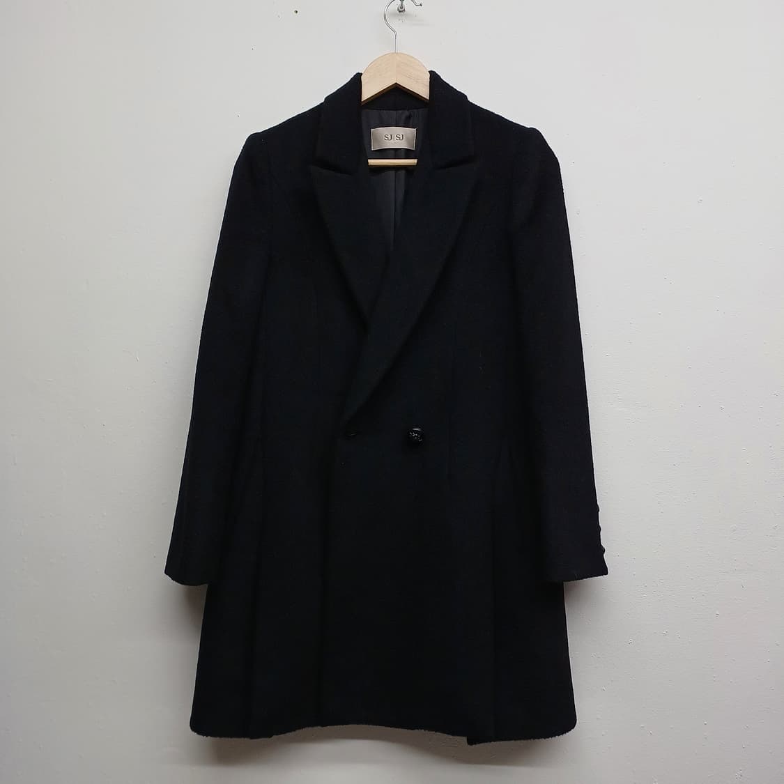 SJSJ 클래식 블랙 싱글 코트 F
 상품이미지1
