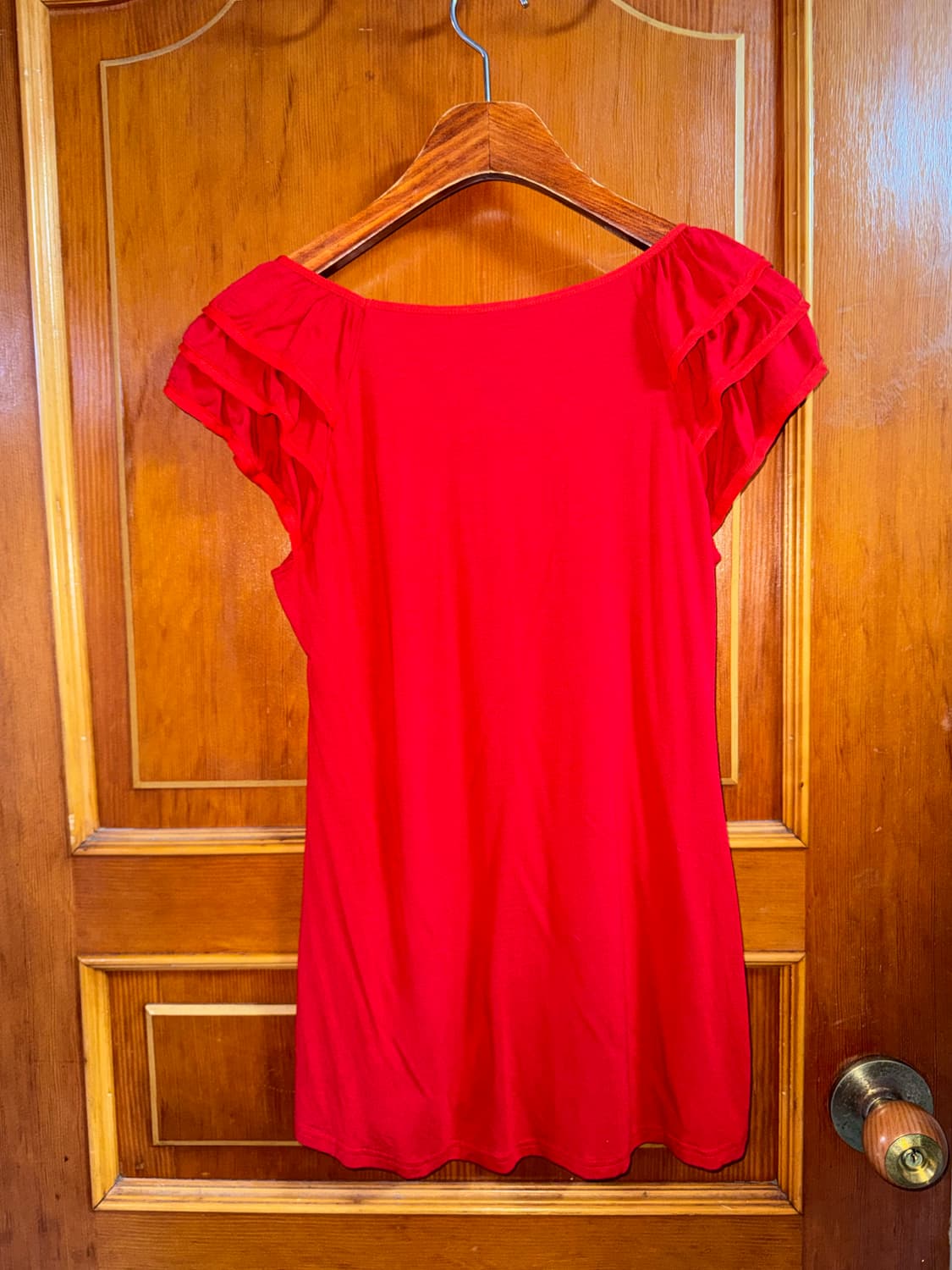 루즈 레드 원피스 상품이미지5