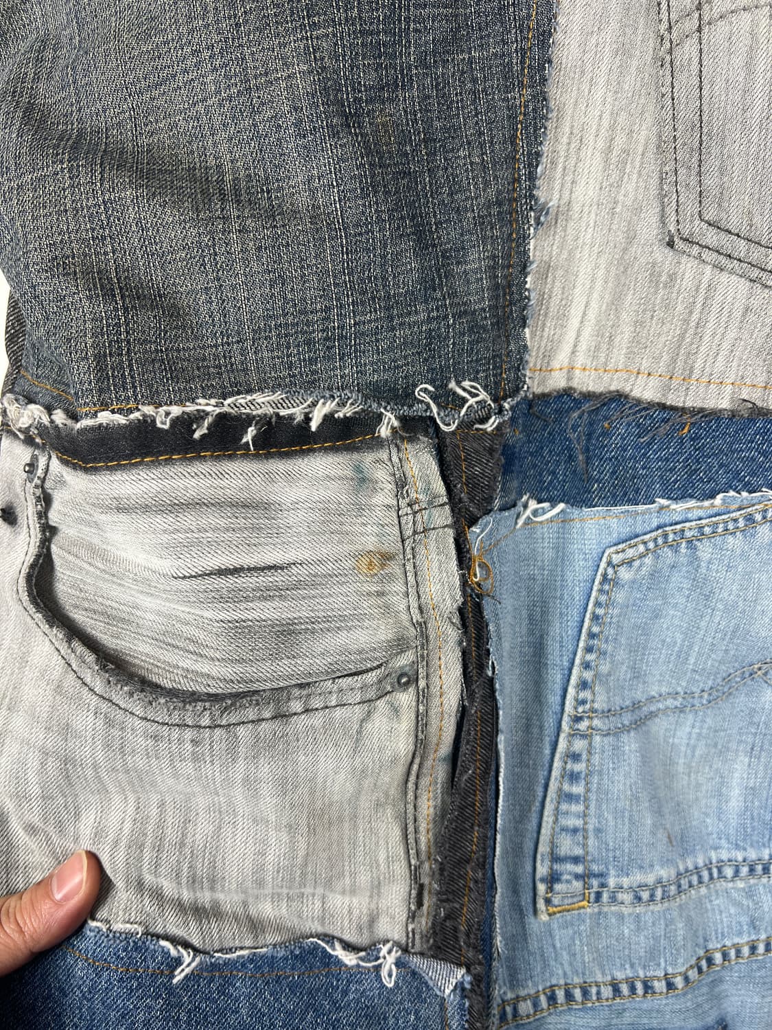 리바이스 패치워크 커스텀 데님 자켓 OS 상품이미지6