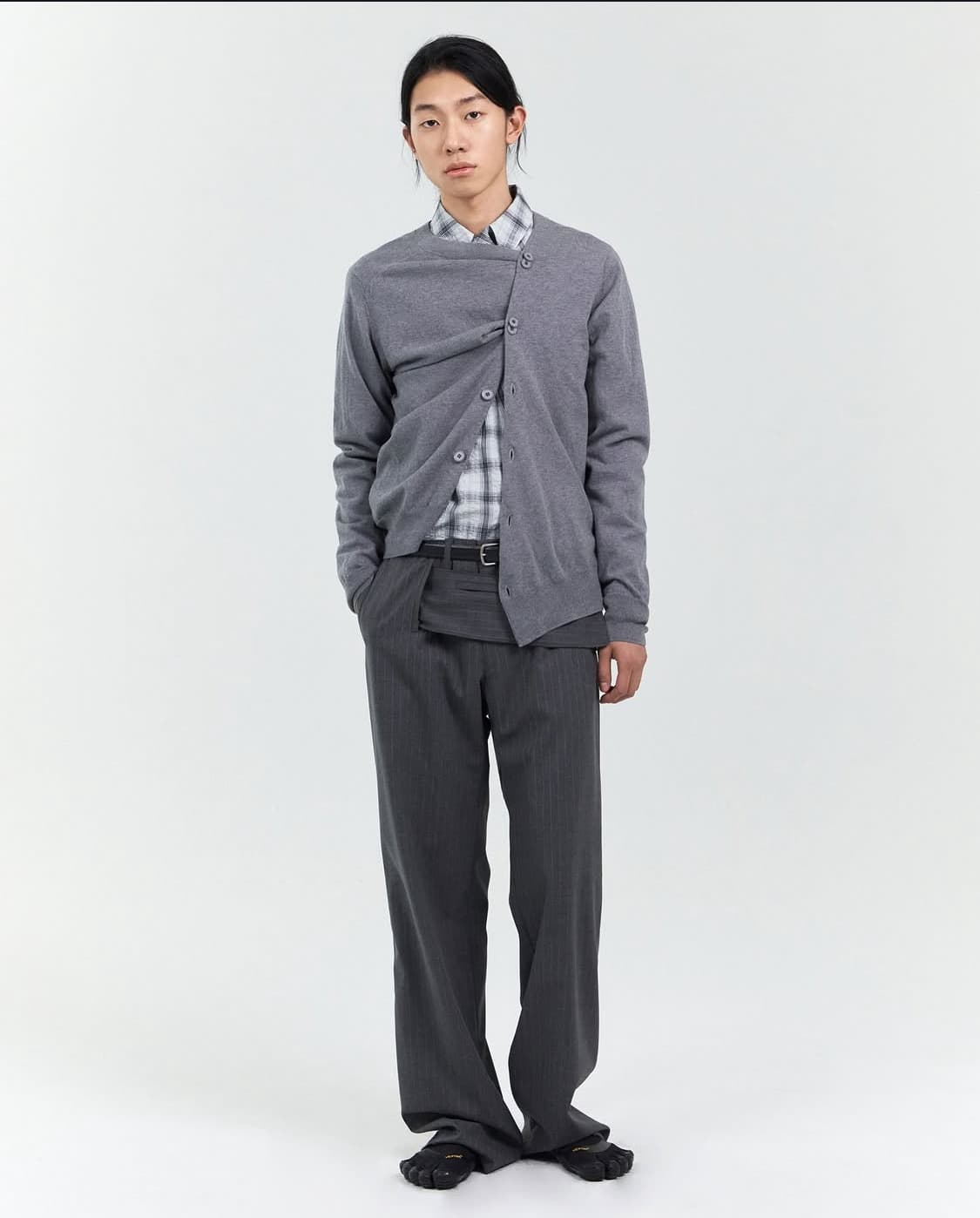 누마레 EE 2way 가디건 그레이 상품이미지3