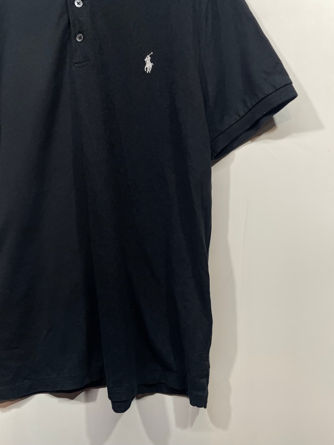 폴로 블랙 피케 반팔티셔츠 그린 스트라이프 상품이미지4