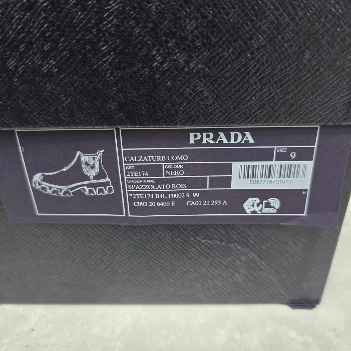 프라다 모놀리스 첼시 부츠 9사이즈 판매 상품이미지8