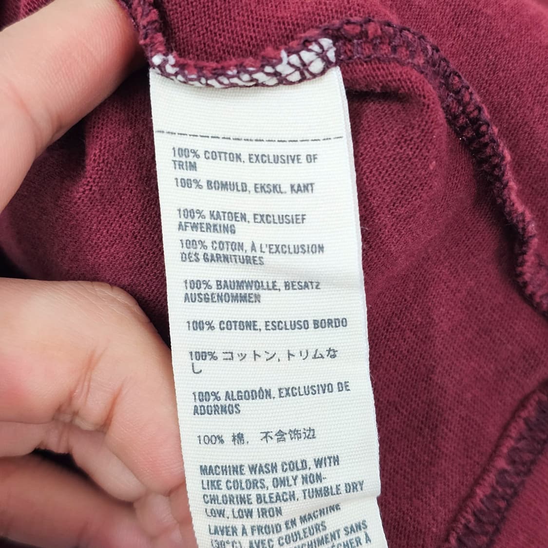 S Abercrombie 아베크롬비 레터링 롱슬리브 상품이미지7