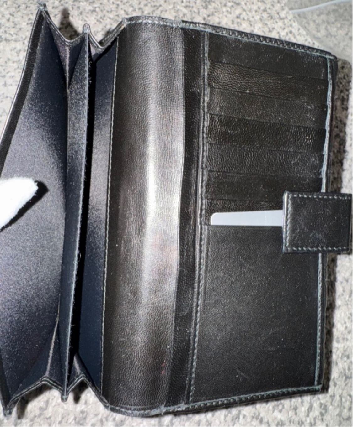 Dior 디올 클래식 램스킨 레더 장지갑 (BLACK) 상품이미지3