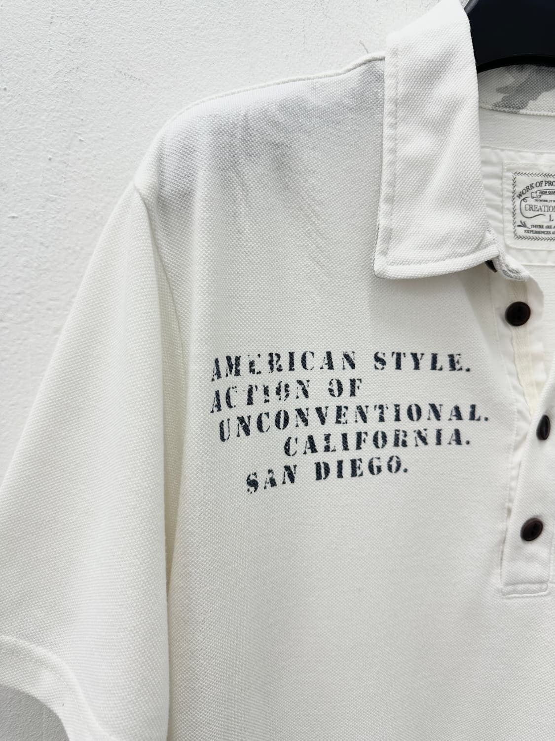 NONE vintage camo point pk tee 상품이미지4