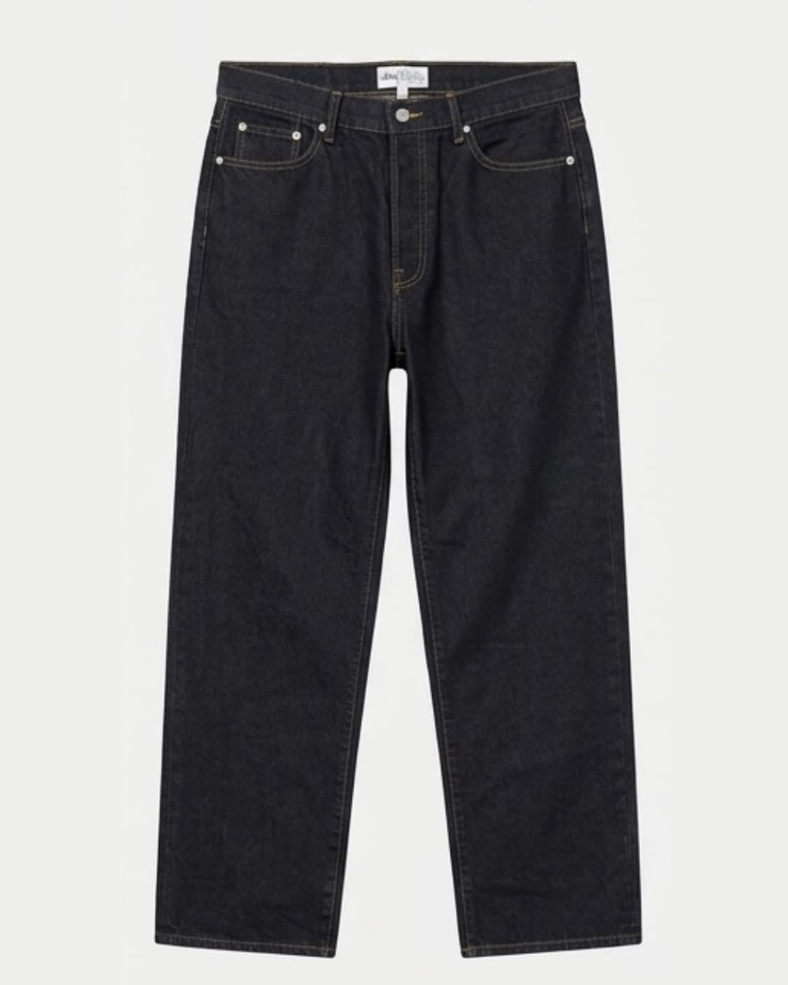 스투시 뉴 클래식 진 (블랙&옐로우 스티치) 상품이미지1