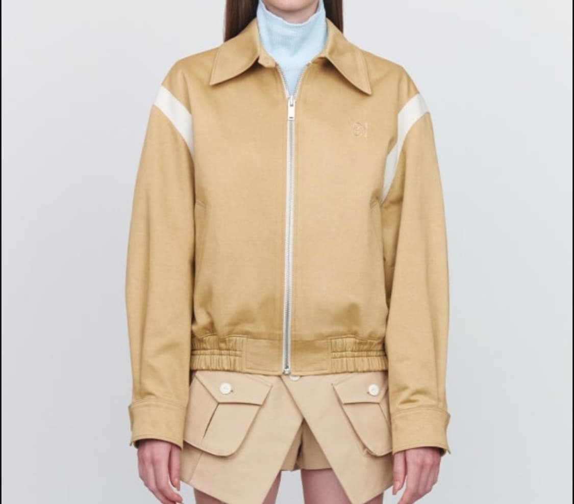 Kijun 로고 블루종 자켓 상품이미지1