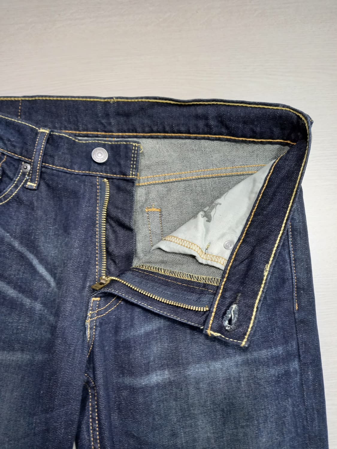 30 리바이스511 워싱 스판 슬림일자진 진청 30-143 상품이미지7