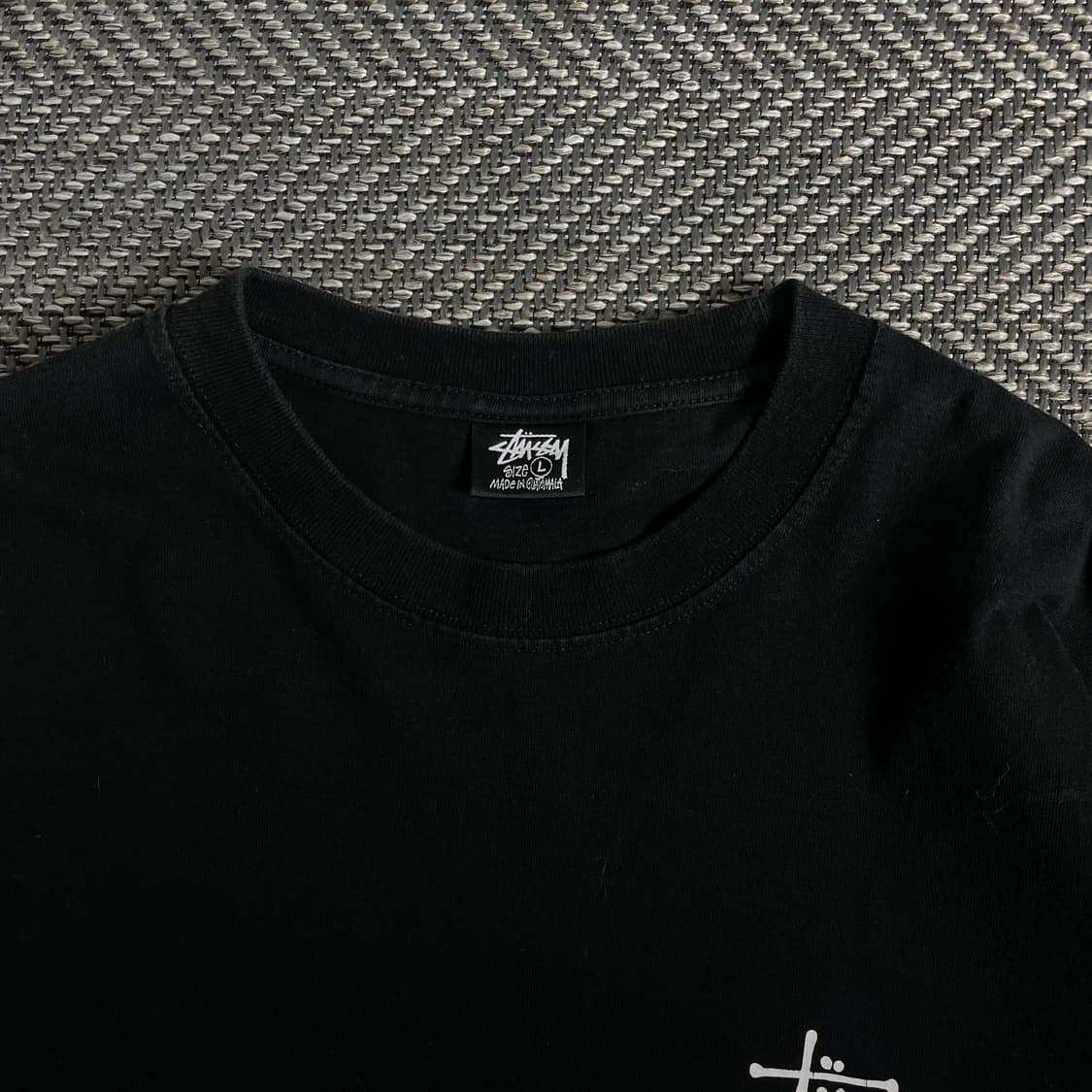 스투시 베이직 빅로고 블랙 롱슬리브y 2908 상품이미지6