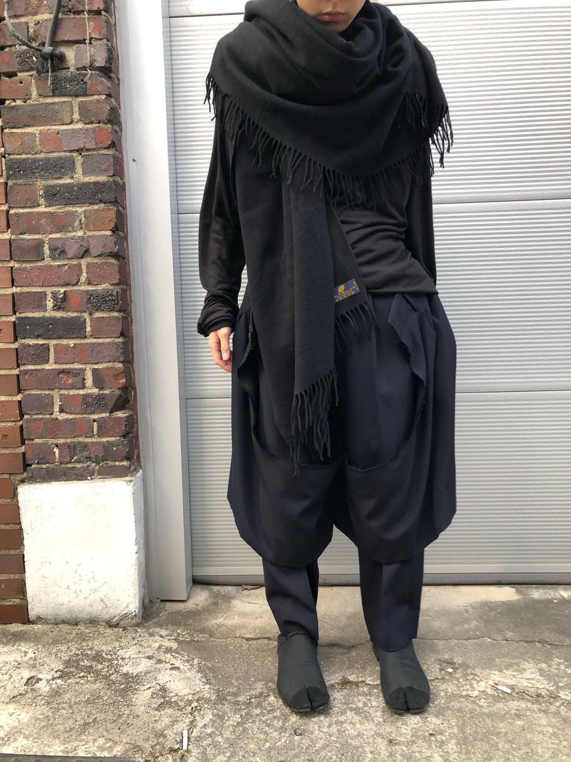 꼼데가르송 23aw 더블 레이어드 팬츠 상품이미지10